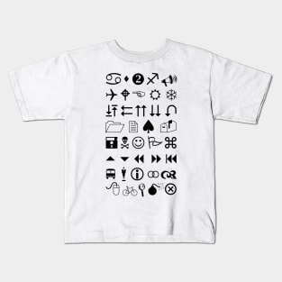 Text Classic Images Kids T-Shirt